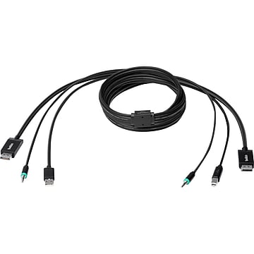 Belkin DisplayPort + USB A/B +Audio Combo Cable Belkin DisplayPort + USB A/B +Audio Combo Cable